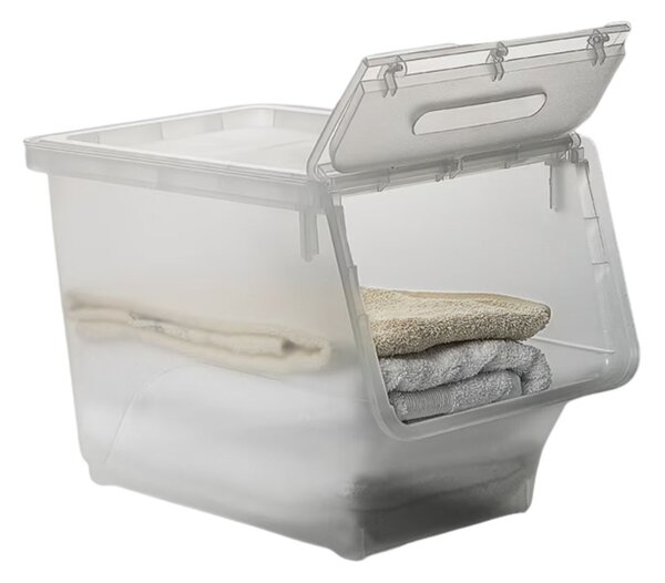 5Five® Úložný box ALL IN BOX s děleným víkem, 24l - 28,5 x 45,5 x 31 cm