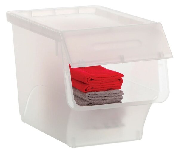 5Five® Úložný box ALL IN BOX s děleným víkem, 24l - 28,5 x 45,5 x 31 cm