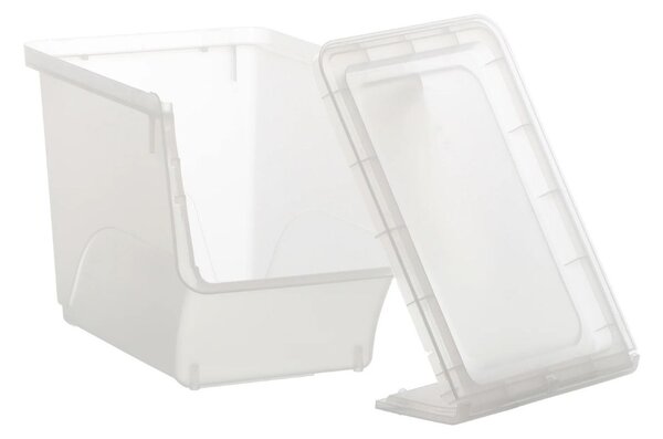 5Five® Úložný box ALL IN BOX s děleným víkem, 24l - 28,5 x 45,5 x 31 cm