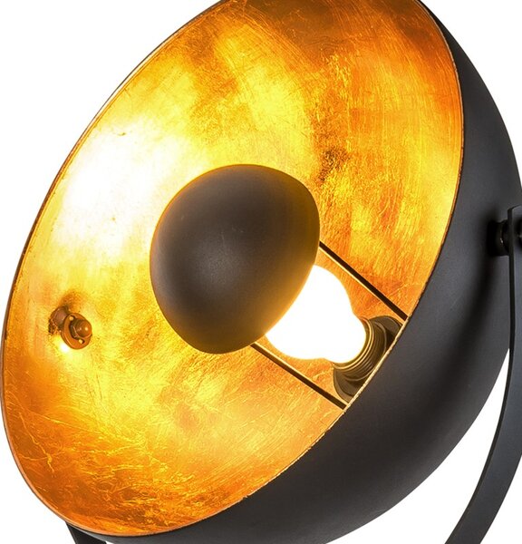 Globo 40150145X stojací lampa BOWY E27 | s vypínačem | černá