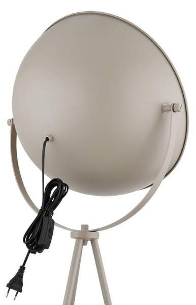 Globo 45150122 stojací lampa TIMO E27 | s vypínačem | béžová