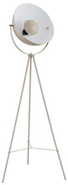 Globo 45150122 stojací lampa TIMO E27 | s vypínačem | béžová