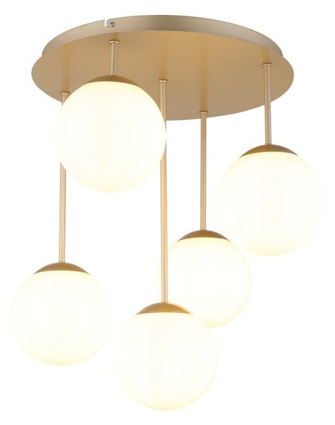 Globo 47441-5CH LED přisazené stropní svítidlo HARMON E14 | béžová