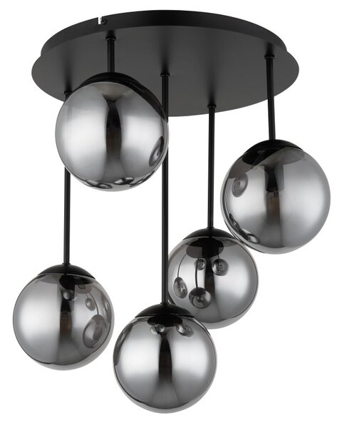Globo 47441-5S LED přisazené stropní svítidlo HARMON E14 | černá