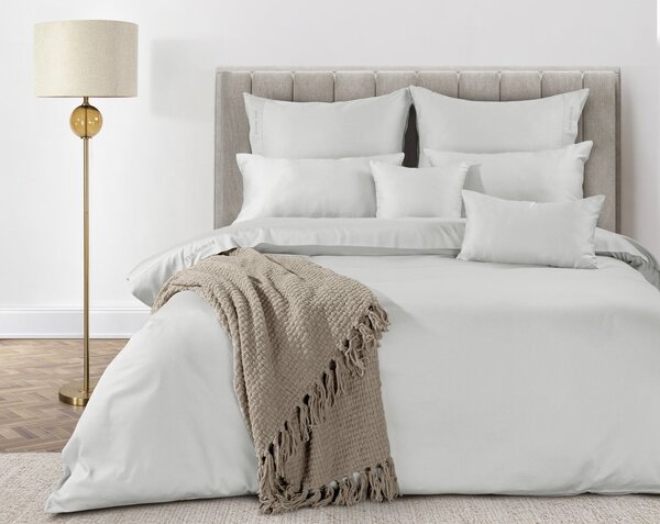 MAKOSATENOVÉ POVLEČENÍ EVA MINGE ELEGANT1A 200X220 CM, 2 KS 70X80 CM BÍLÉ