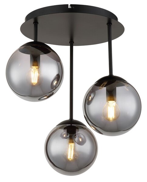 Globo 47441-3S LED přisazené stropní svítidlo HARMON E14 | černá