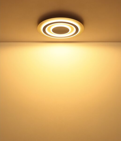 Globo 48032-40S LED přisazené stropní svítidlo JAYDEN | 40W integrovaný LED zdroj | 1500lm | 3000K | béžová