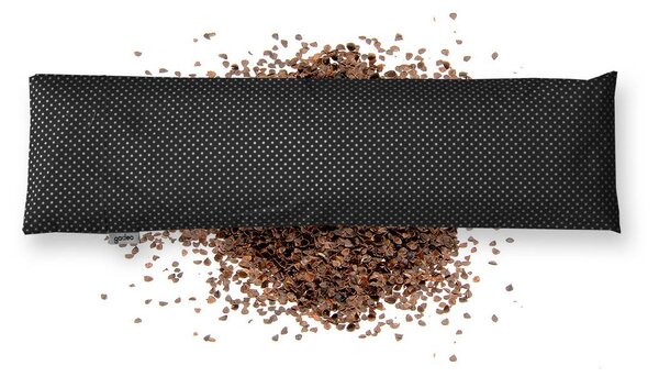 GADEO nahřívací pohankový bederní polštářek LITTLE DOTS BLACK