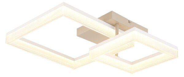 Globo 48047D LED přisazené stropní svítidlo ZARA | 24W integrovaný LED zdroj | 1800lm | 3000K | béžová