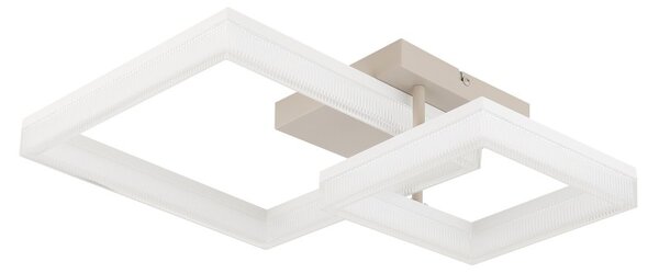 Globo 48047D LED přisazené stropní svítidlo ZARA | 24W integrovaný LED zdroj | 1800lm | 3000K | béžová