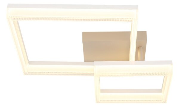 Globo 48047D LED přisazené stropní svítidlo ZARA | 24W integrovaný LED zdroj | 1800lm | 3000K | béžová