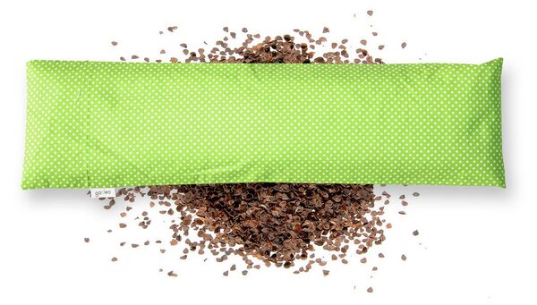 GADEO nahřívací pohankový bederní polštářek LITTLE DOTS LIME
