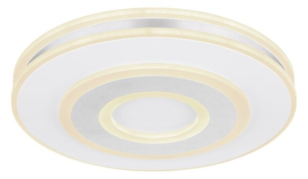 Globo 48276-48R LED přisazené stropní svítidlo MARU | 48W integrovaný LED zdroj | 3800lm | 2700-6000K | dálkové ovládání | stmívač | bílá
