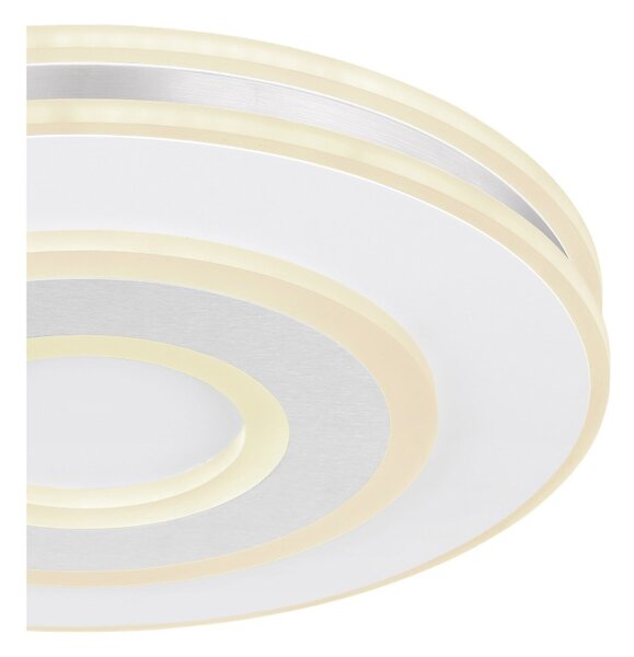 Globo 48276-48R LED přisazené stropní svítidlo MARU | 48W integrovaný LED zdroj | 3800lm | 2700-6000K | dálkové ovládání | stmívač | bílá