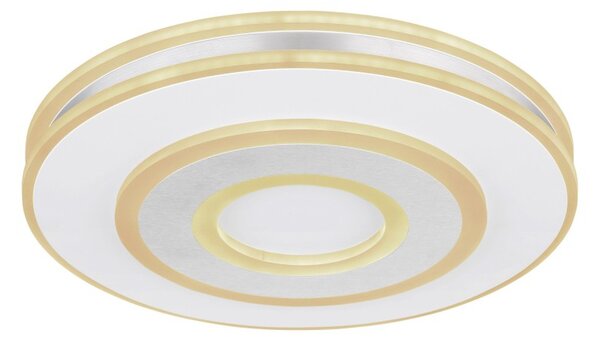 Globo 48276-48R LED přisazené stropní svítidlo MARU | 48W integrovaný LED zdroj | 3800lm | 2700-6000K | dálkové ovládání | stmívač | bílá