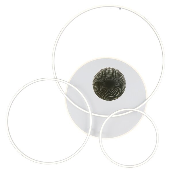 Globo 48466-70W LED přisazené stropní svítidlo INVERTINA | 70W integrovaný LED zdroj | 4599lm | 2700-6500K | dálkové ovládání | stmívač | bílá