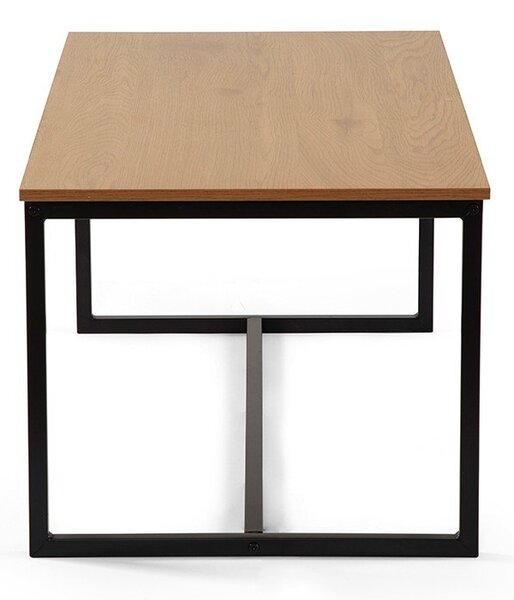 Konferenční stolek v dekoru dubu v přírodní barvě 47x90 cm Norden – Bonami Essentials