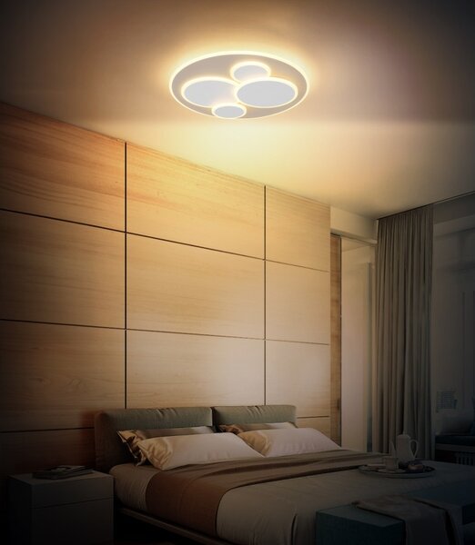 Globo 48475S LED přisazené stropní svítidlo MONTY | 40W integrovaný LED zdroj | 2200lm | 3000K | béžová