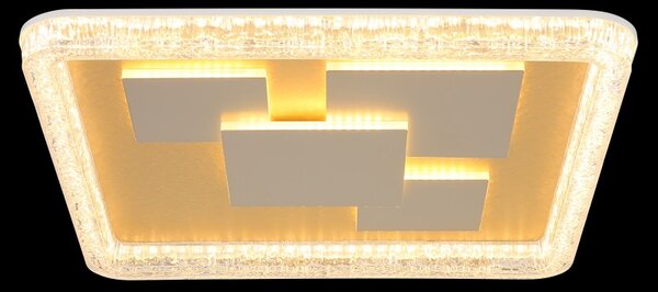 Globo 48476-40 LED přisazené stropní svítidlo LORAINE | 40W integrovaný LED zdroj | 3450lm | 3000K | zlatá