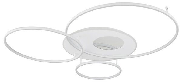 Globo 48466-70W LED přisazené stropní svítidlo INVERTINA | 70W integrovaný LED zdroj | 4599lm | 2700-6500K | dálkové ovládání | stmívač | bílá