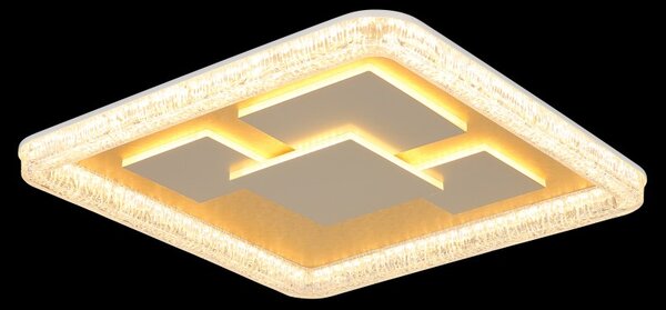 Globo 48476-40 LED přisazené stropní svítidlo LORAINE | 40W integrovaný LED zdroj | 3450lm | 3000K | zlatá