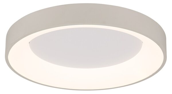 Globo 48487-48 LED přisazené stropní svítidlo GALLEGOS | 48W integrovaný LED zdroj | 2400lm | 2700-6000K | dálkové ovládání | stmívač | béžová