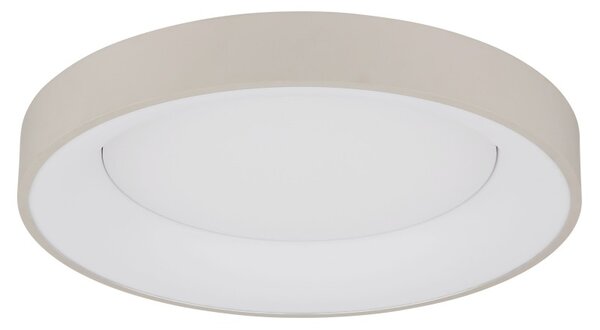 Globo 48487-48 LED přisazené stropní svítidlo GALLEGOS | 48W integrovaný LED zdroj | 2400lm | 2700-6000K | dálkové ovládání | stmívač | béžová