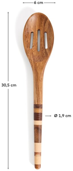 Kave Home Dřevěná vařečka Nover