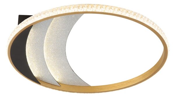 Globo 48493-24 LED přisazené stropní svítidlo CONSTANCE | 24W integrovaný LED zdroj | 1624lm | 3000/4000/6000K | zlatá