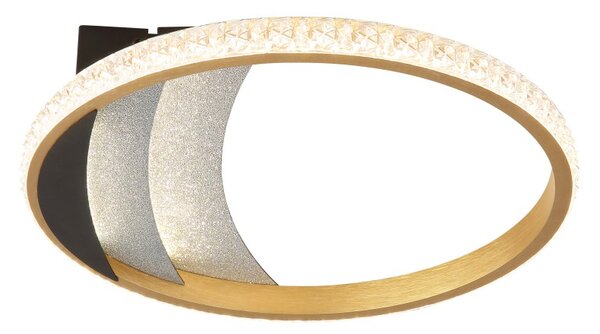 Globo 48493-12 LED přisazené stropní svítidlo CONSTANCE | 12W integrovaný LED zdroj | 870lm | 3000/4000/6000K | zlatá