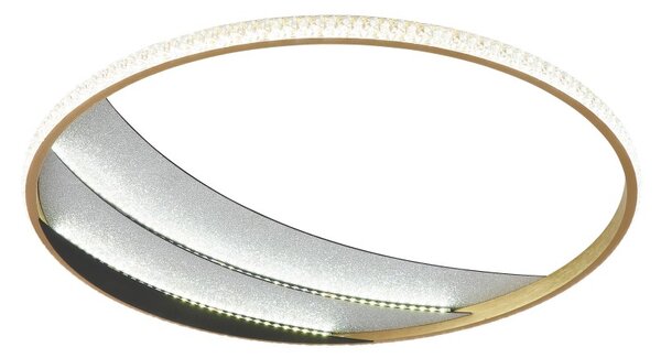 Globo 48493-40 LED přisazené stropní svítidlo CONSTANCE | 40W integrovaný LED zdroj | 2438lm | 3000/4000/6000K | zlatá