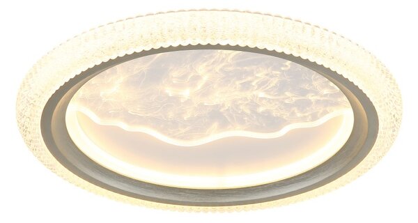 Globo 48494-28 LED přisazené stropní svítidlo ODESSA | 28W integrovaný LED zdroj | 2200lm | 3000/4000/6000K | šedá