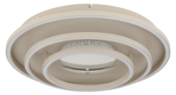 Globo 48564-40S LED přisazené stropní svítidlo LAWANDA | 40W integrovaný LED zdroj | 1461lm | 3000/4000/6000K | béžová