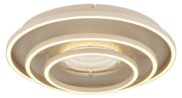 Globo 48564-40S LED přisazené stropní svítidlo LAWANDA | 40W integrovaný LED zdroj | 1461lm | 3000/4000/6000K | béžová