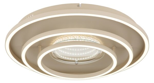 Globo 48564-40S LED přisazené stropní svítidlo LAWANDA | 40W integrovaný LED zdroj | 1461lm | 3000/4000/6000K | béžová