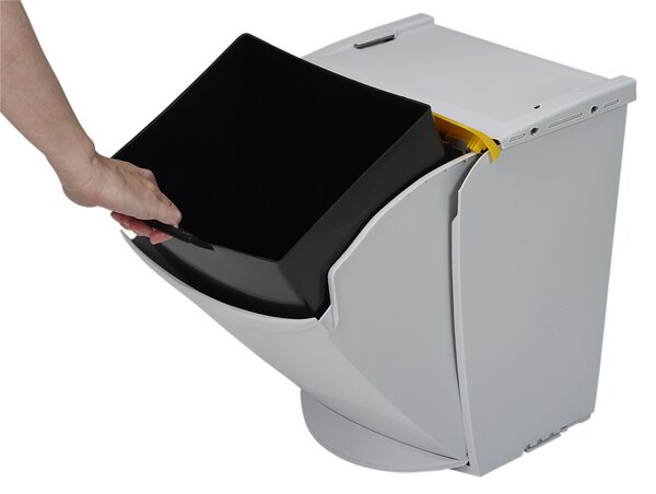 Denox Ekosystem odpadkový koš na tříděný odpad 25 l, modrý - papír
