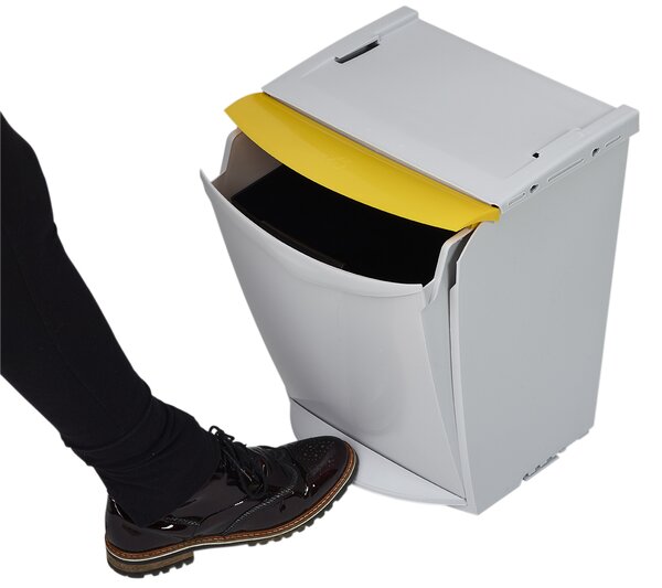 Denox Ekosystem odpadkový koš na tříděný odpad 25 l, modrý - papír