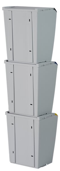 Denox Ekosystem odpadkový koš na tříděný odpad 25 l, modrý - papír