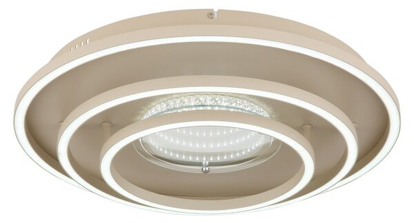 Globo 48564-40S LED přisazené stropní svítidlo LAWANDA | 40W integrovaný LED zdroj | 1461lm | 3000/4000/6000K | béžová