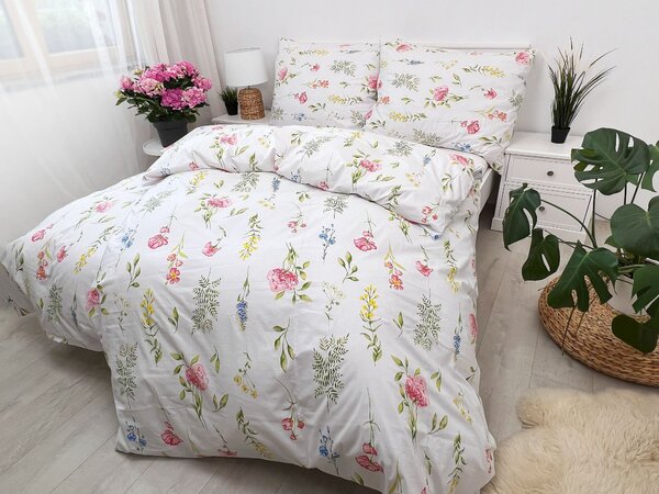 Bavlněné povlečení Léto Zapínání: zip, Velikost polštáře: 70x90, Velikost přikrývky: 140x200