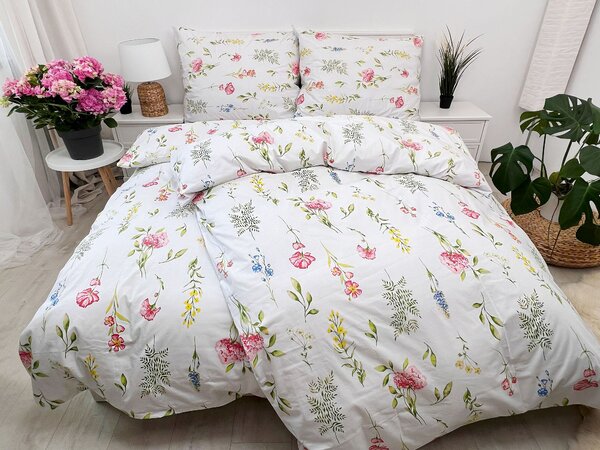 Bavlněné povlečení Léto Zapínání: zip, Velikost polštáře: 70x90, Velikost přikrývky: 140x200