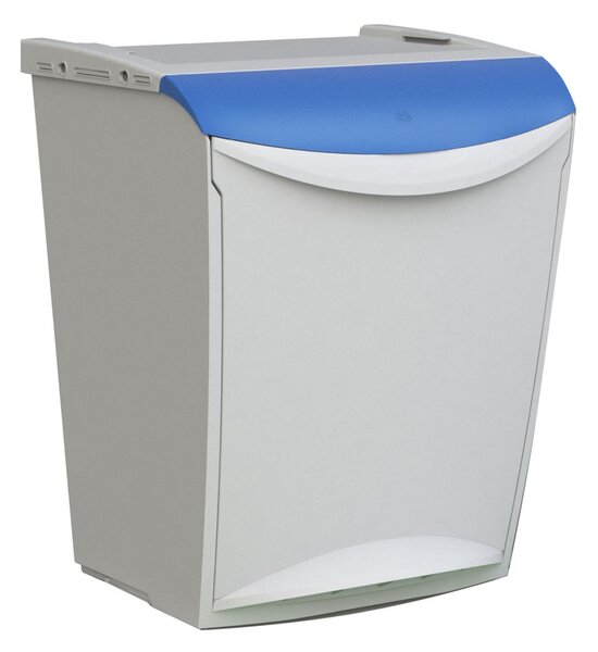 Denox Ekosystem odpadkový koš na tříděný odpad 25 l, modrý - papír