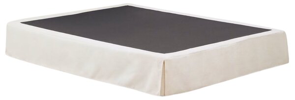 Kave Home Bílá dvoulůžková postel Jaira 150 x 190 cm