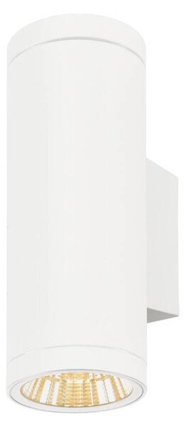 BIG WHITE SLV HELIA PRO L nástěnné svítidlo pro povrchovou montáž, jednoduché, DALI, P1, válcové, 2700 K, 10 W, 24°, bílé 1010170