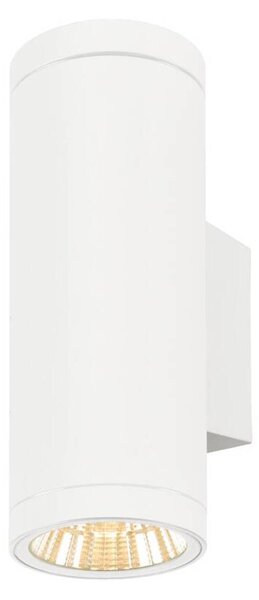 BIG WHITE SLV HELIA PRO L nástěnné svítidlo pro povrchovou montáž, jednoduché, DALI, P2, válcové, 2700 K, 15 W, 24°, bílé 1010174