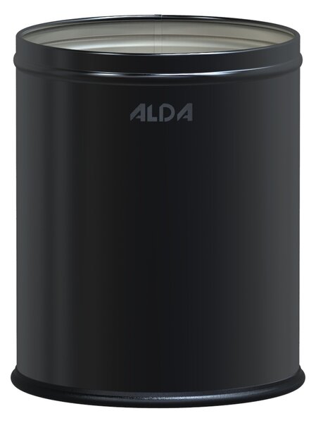 Alda Odpadkový koš Room Basket 7 l, lakovaná ocel, černá