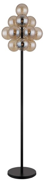 Globo 56146S LED stojací lampa CONOR integrovaný LED zdroj | s vypínačem | černá