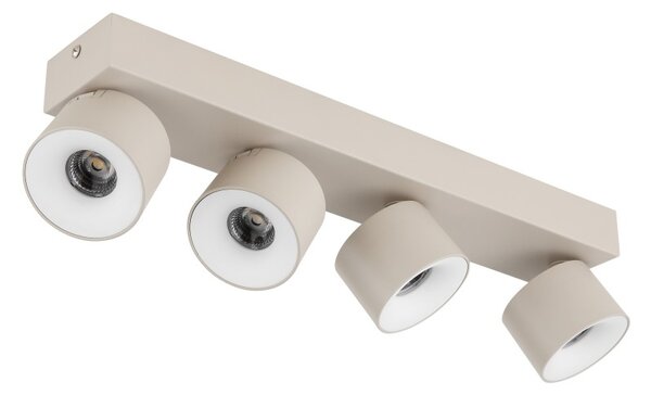 Globo 56961-4S LED bodové stropní svítidlo RAE | 6W integrovaný LED zdroj | 480lm | 3000K | béžová