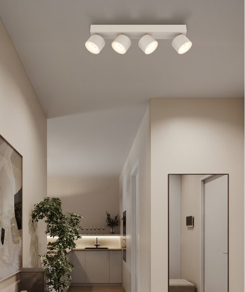 Globo 56961-4S LED bodové stropní svítidlo RAE | 6W integrovaný LED zdroj | 480lm | 3000K | béžová