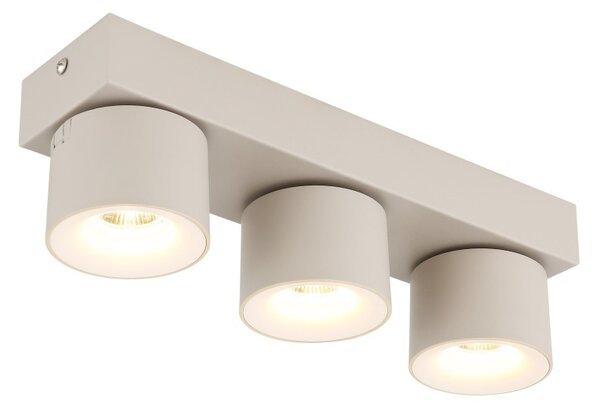 Globo 56961-3S LED bodové stropní svítidlo RAE | 6W integrovaný LED zdroj | 480lm | 3000K | béžová